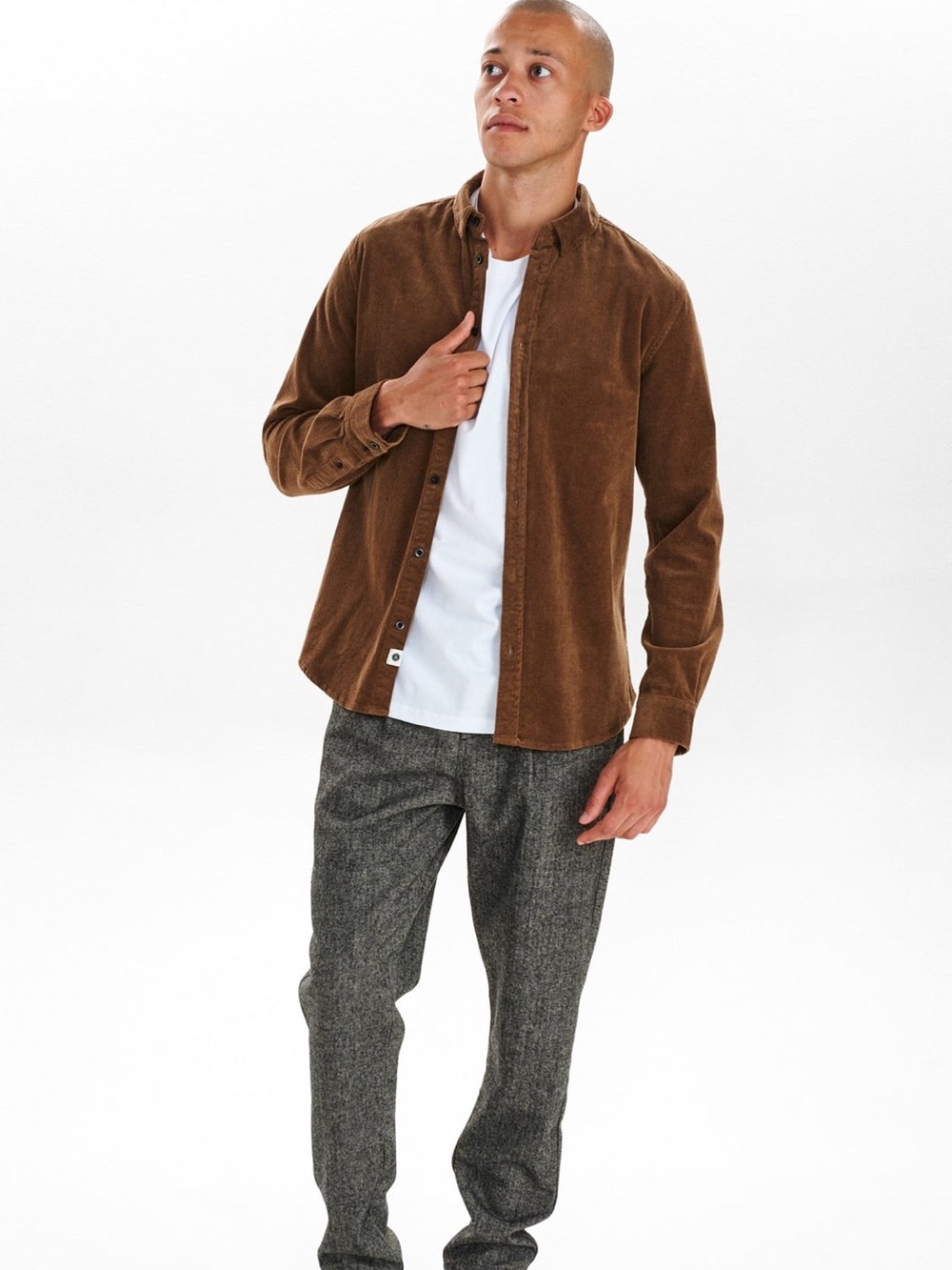 Corduroy Button-Up Shirt / Jacket from CPH